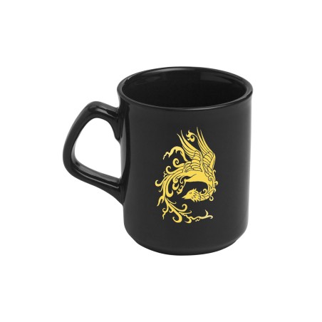 ماگ سیمرغ + اندرزهای اوستا با طلای 14 عیار